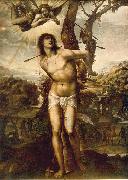 SODOMA, Il St. Sebastian aet oil painting picture wholesale